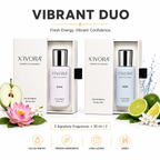 XIVORA Zivaa and Neer presented in their packaging boxes.