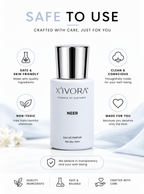 XIVORA Neer SAFE TO USE, skin friendly, conscious, non-toxic ,EDP made for you.