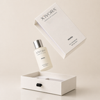 Floating XIVORA NIVRA perfume and premium box concept