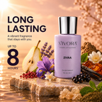 X'IVORA ZIVAA LONG LASTING UP TO 8 HOURS.